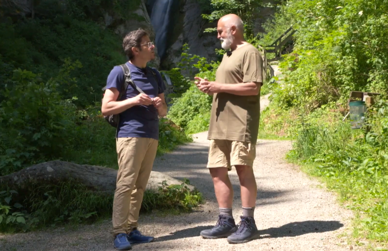 Ausschnitt Berggespräche mit Fritz Egger
