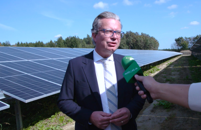 Eröffnung Photovoltaik Anlage Riegersdorf