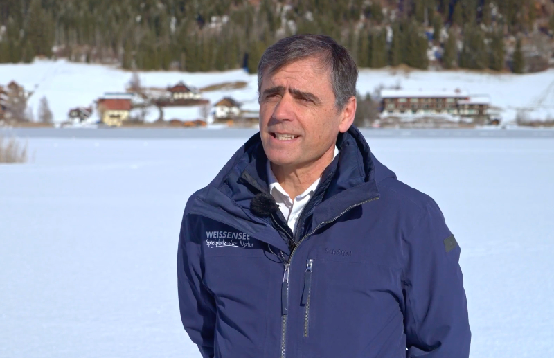 Eislaufen am Weissensee