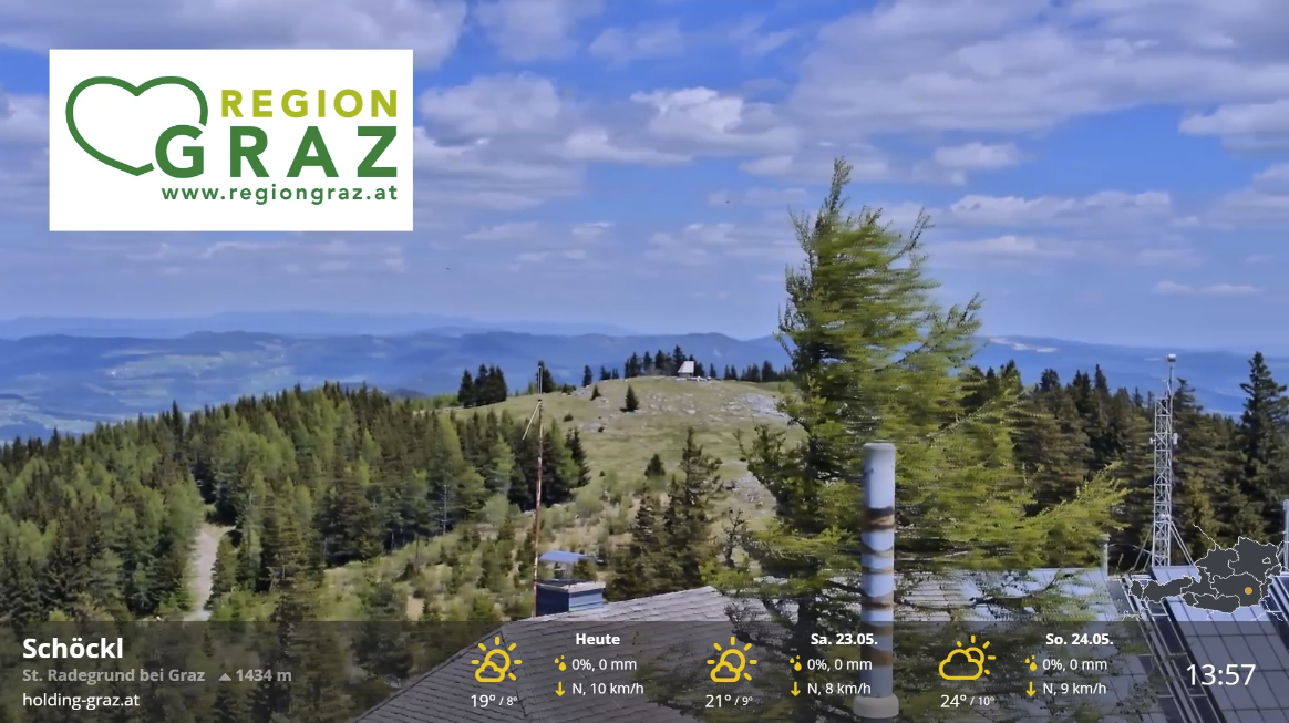 Bergstation Schöckl bei Graz, Steiermark