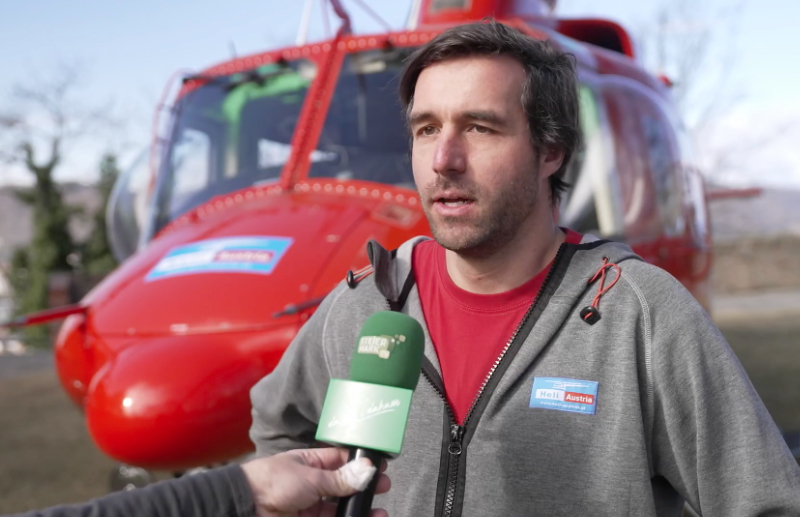 Historischer Helikopter-Flug über Grazer Schloßberg